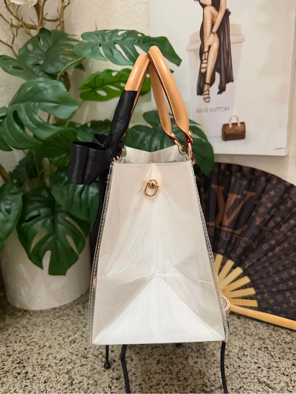 🖤🤍🧡Louis Vuitton LV by The Pool Gift Bag Tote🧡🤍🖤